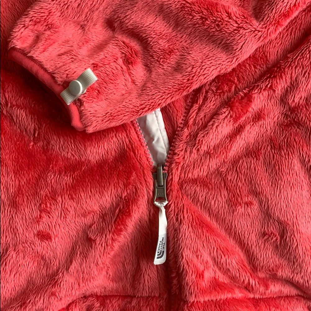 The North Face Coral Osito Plush Fleece Full Zip Jacket - Picture 7 of 10